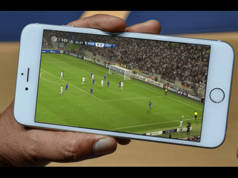 Hướng dẫn cách xem bóng đá trực tiếp trên điện thoại iPhone