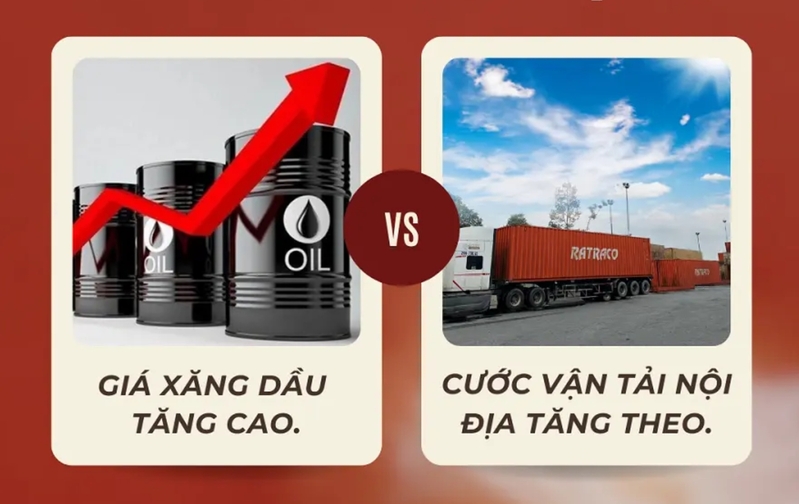 Chi phí nhiên liệu, tắc nghẽn giao thông và rủi ro giao nhận là những thách thức lớn trong logistics. 