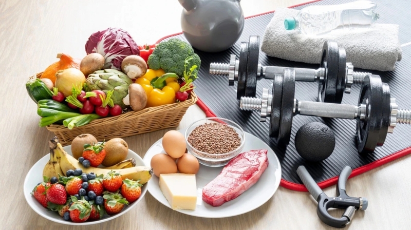 Chế độ ăn lành mạnh giúp việc đi bộ giảm cân hiệu quả và bền vững hơn. 