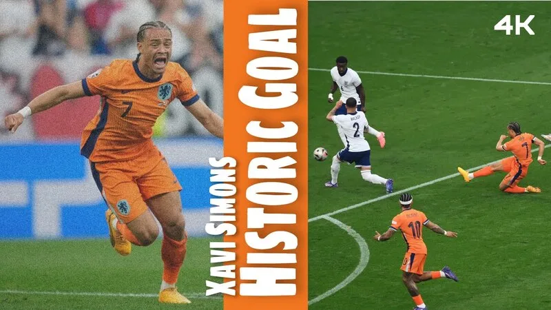 Bàn thắng của Xavi Simons tạo hiệu ứng truyền thông lớn sau trận bán kết Euro 2024