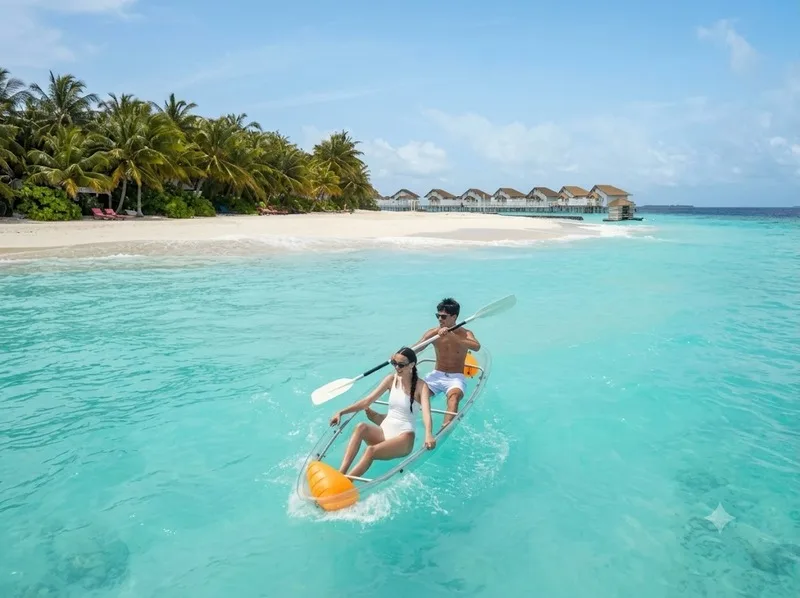 Maldives mang đến nhiều trải nghiệm hấp dẫn từ lặn biển, du thuyền đến khám phá vẻ đẹp đại dương.